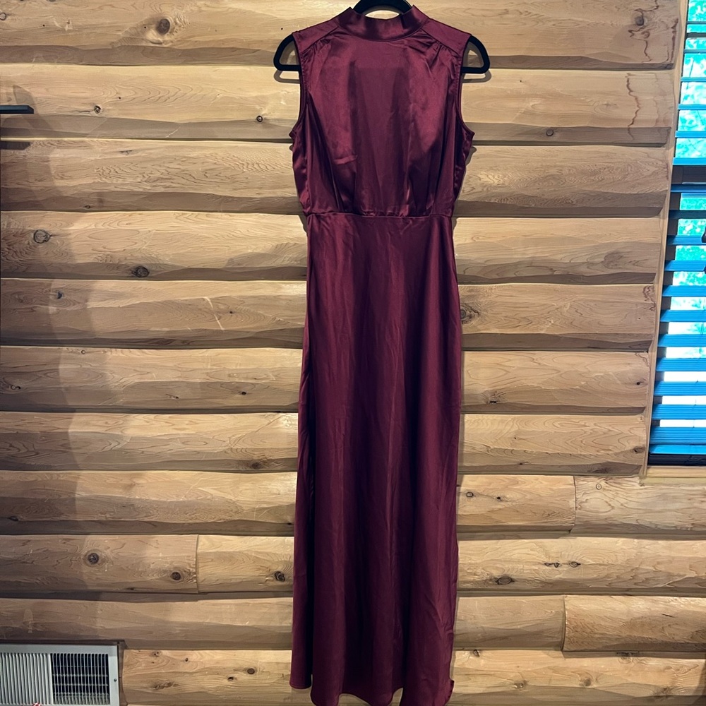 Lulu's Burgundy Maxi Dress